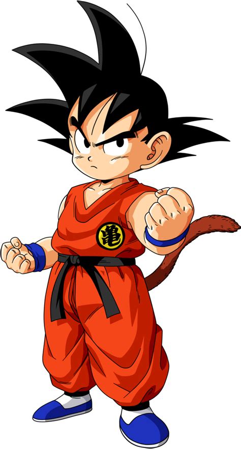 Kid Goku Art by Akira Toriyama