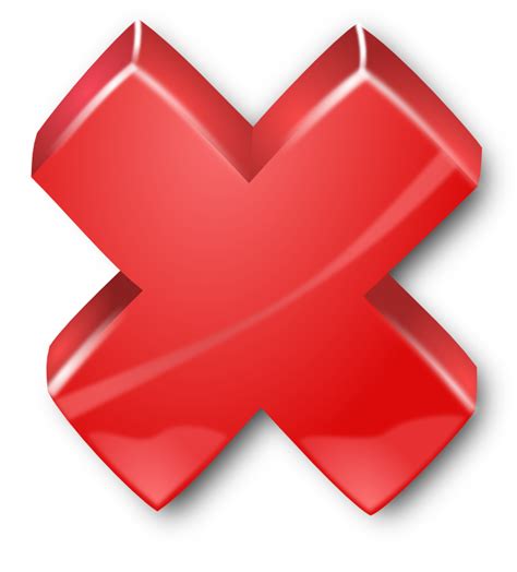 Free Red X Transparent Png, Download Free Red X Transparent Png png ...