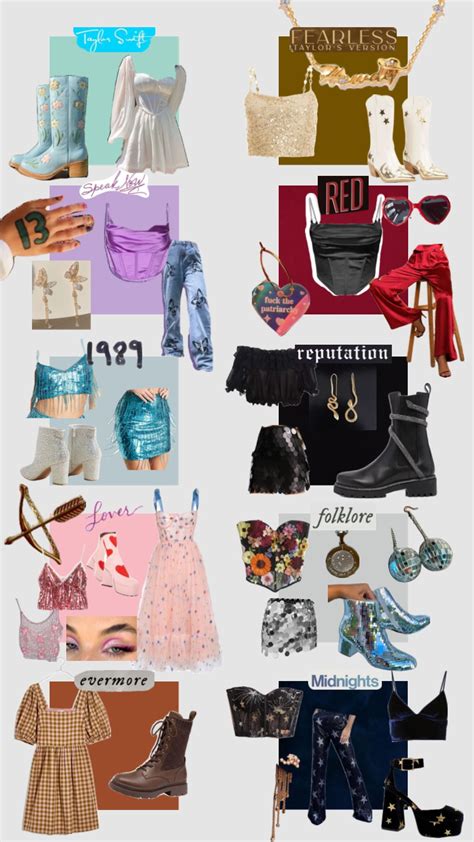 Check out saralackeyy's Shuffles Taylor swift eras tour outfits ideas ...