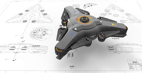 ArtStation - uav, ALICE Min | Drone design, Drones concept, Uav