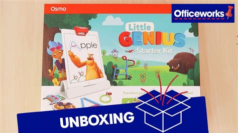 Osmo Little Genius Starter Kit for iPad Unboxing - YouTube