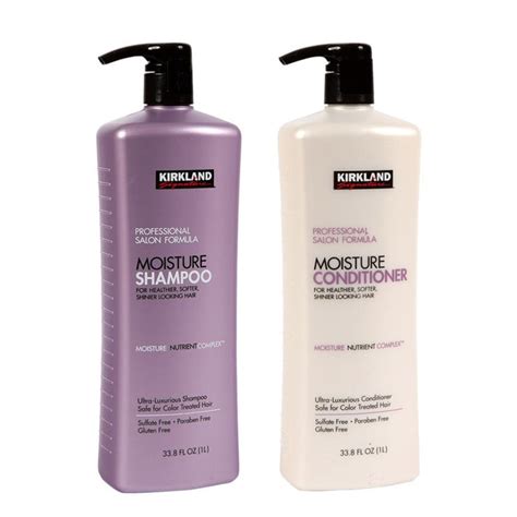 Kirkland Signature Professional Salon Formula Moisture Shampoo and ...