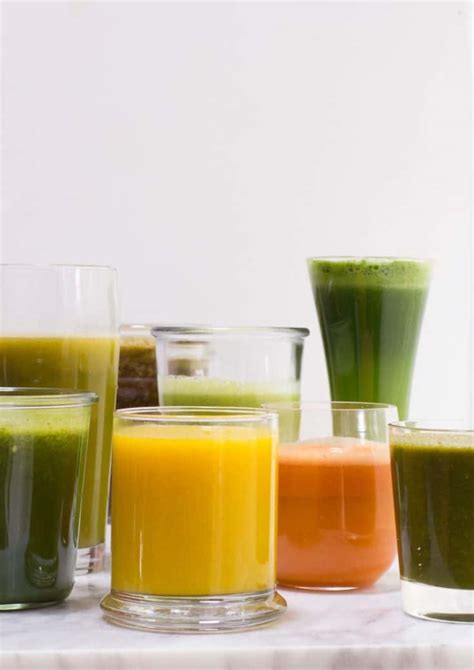 Fresh Vegetable and Fruit Juices