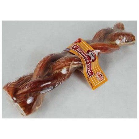 SmokeHouse Braided Pizzle Dog Treats, 9 " - Walmart.com