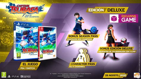 Así es la Edición Deluxe de Captain Tsubasa: Rise of New Champions ...