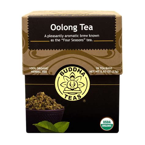 Buddha Teas Organic Oolong Tea Bags, 18 Ea