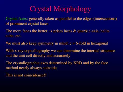 PPT - Crystal Morphology PowerPoint Presentation - ID:227244