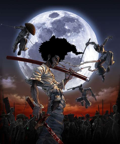 Afro Illustration - Characters & Art - Afro Samurai | Samurai art ...