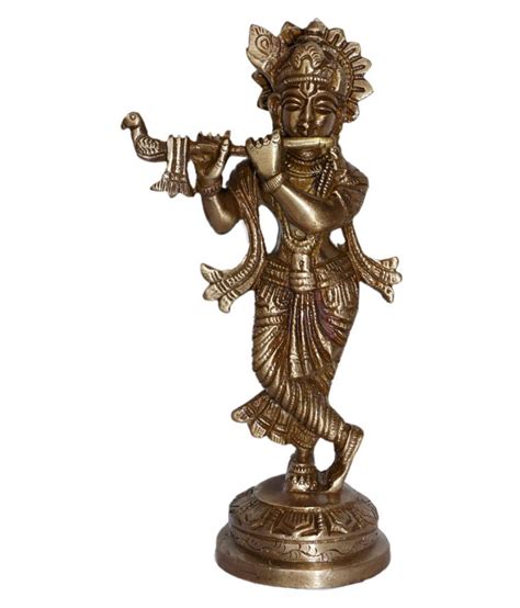 BRASS Krishna Brass Idol: Buy BRASS Krishna Brass Idol at Best Price in ...