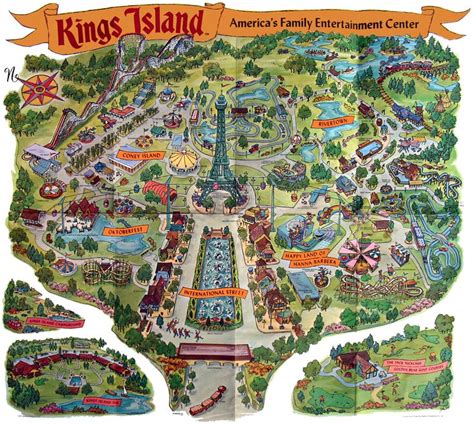 Kings Island Printable Map - Printable Word Searches