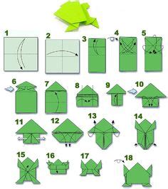 Make an origami frog that really jumps | home Ideas | Origami frog ...