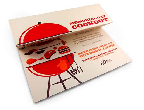 Memorial Day Cookout Invitation :: Behance