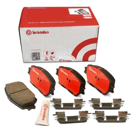 Brembo® P24061N - Premium Ceramic Front Disc Brake Pads