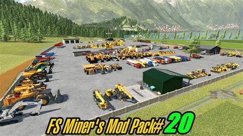 FS Miner’s Mod Pack September 2023 #20 – FS22 mod