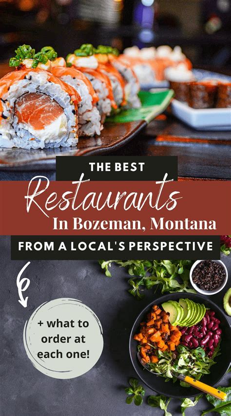 Restaurants in Bozeman: A Local's Guide - She Travels | Bozeman, Visit ...