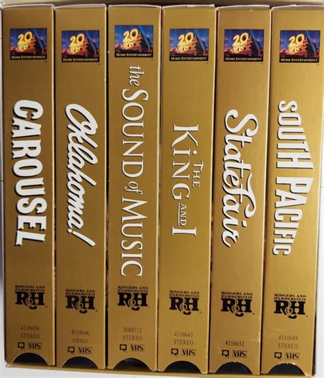 VHS 20TH Century Fox 6 Movie Set - Etsy Australia