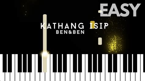 Kathang isip - Ben&Ben | Easy Piano Tutorial with Sheet Music Chords ...