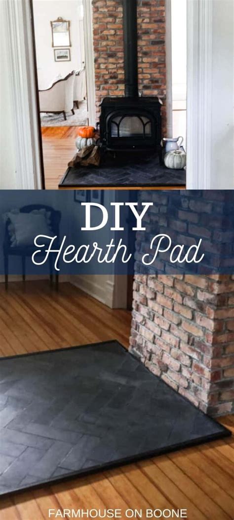 DIY Hearth Pad - Farmhouse on Boone