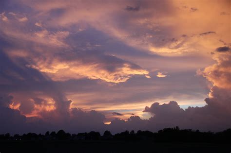 To Behold the Beauty: Storm Clouds and Sunset