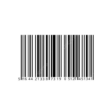 Free Download Vector PNG Images, Realistic Barcode On White Background ...