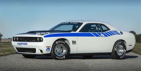 Mopar Reveals the New Dodge Challenger Drag Pak - Mocha Man Style