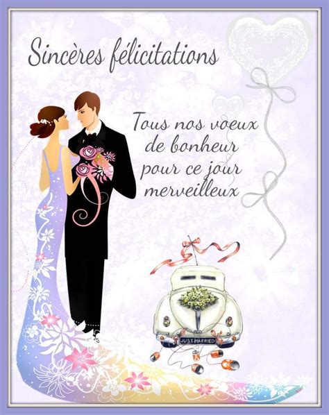 Cartes félicitations de mariage à imprimer - Balades comtoises ...