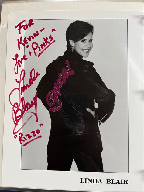 LINDA BLAIR, actress from The Exorcist, autograph – Williamsburg ...