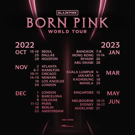 BLACKPINK Concert 2023 | [BORN PINK] WORLD TOUR