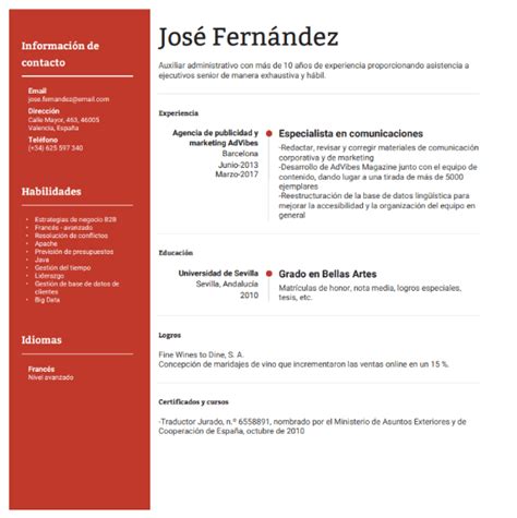 How to write a spanish resume | Resumecoach.com