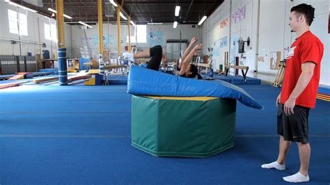 Backflip Drills | Gymnastics Lessons - YouTube