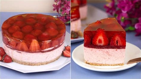 Strawberry Jello Cheesecake Recipe