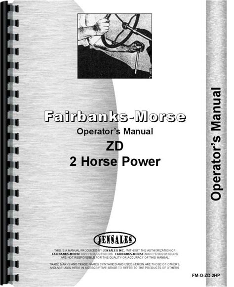 Fairbanks Morse ZD Hit & Miss Engine Operators Manual