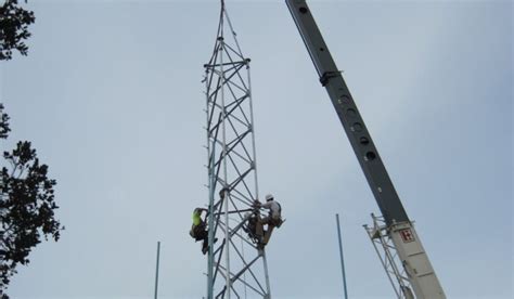 Emergency Network Cellular Tower Construction | Specialty Construction Inc.