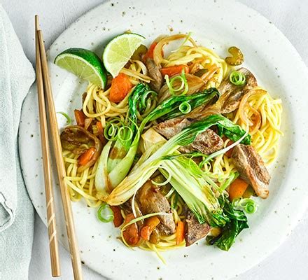 Hoisin duck stir-fry recipe | BBC Good Food