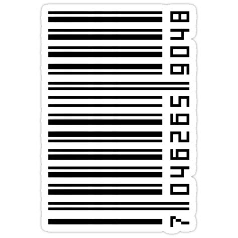 "Barcode Vertical" Stickers by kriodd | Redbubble