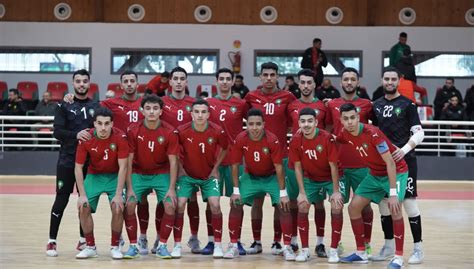 Futsal U23: le Maroc écrase la France en amical (6-1) , H24info