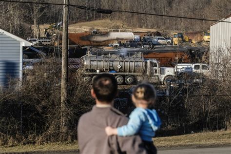 Residents near Ohio derailment diagnosed with bronchitis due to chemicals