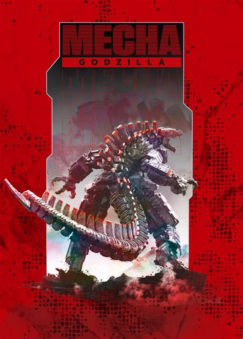 'Mechagodzilla' Poster, picture, metal print, paint by Godzilla vs Kong ...