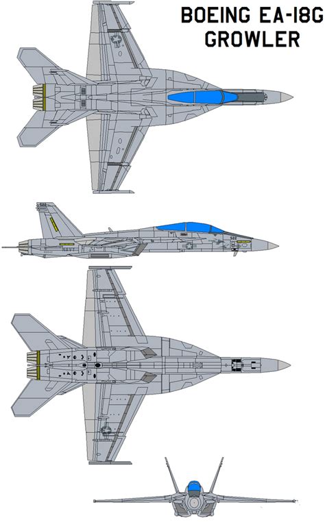 Boeing EA-18G Growler by bagera3005 on DeviantArt