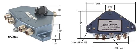 MFJ MFJ-1704 MFJ 1704 Antenna Switches | DX Engineering