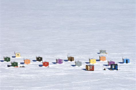 Lake Scugog Ice Fishing Hut Rentals