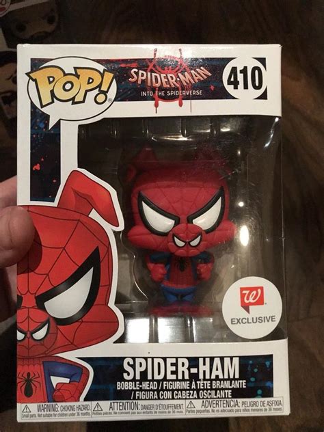 Spiderman Into The Spiderverse Spider-ham #410 Funko Pop! | #1946841397