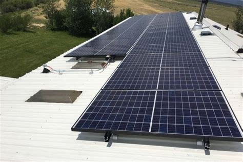 Corrugated Steel Roof Solar Panel Installation in Walden, CO (9.57 kW ...