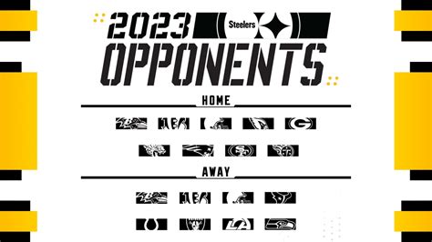 Steelers 2023 schedule to be released on Thursday