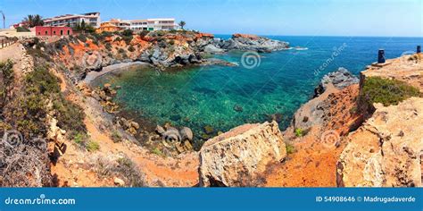 Coastline of Costa Calida in Murcia Region, Spain Stock Photo - Image ...