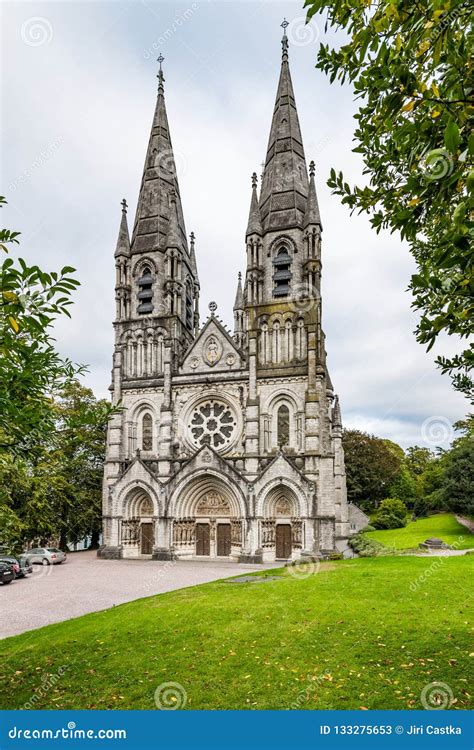 Saint Fin Barre`s Cathedral in Cork, Ireland. Editorial Stock Photo ...