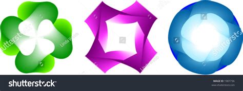 Three Vector Logo Designs Stock Vector (Royalty Free) 1987736 ...