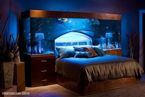 Awesome Aquarium Bed Lets You Sleep with the Fishes