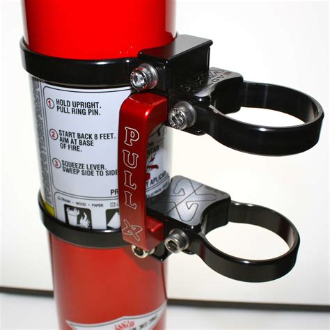 Fire Extinguisher Mount With Extinguisher For Roll Bar ...