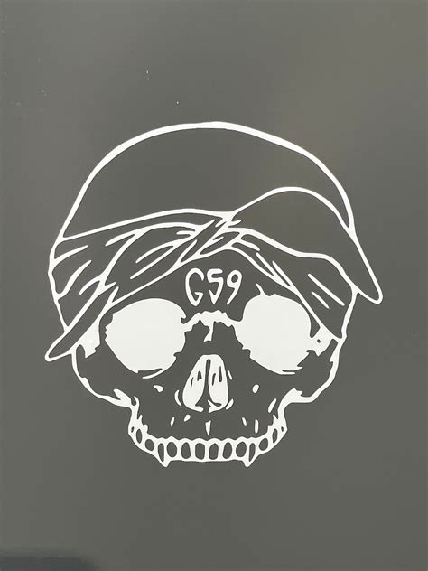 G59 Skull Decal / Suicideboys Decal/ Laptop Decal/ Car Decal/ - Etsy